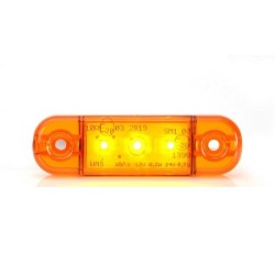 WAS Amber Flush 3 LED Marker