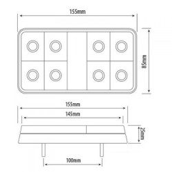Multifunctional Tail Lamp (Twin)
