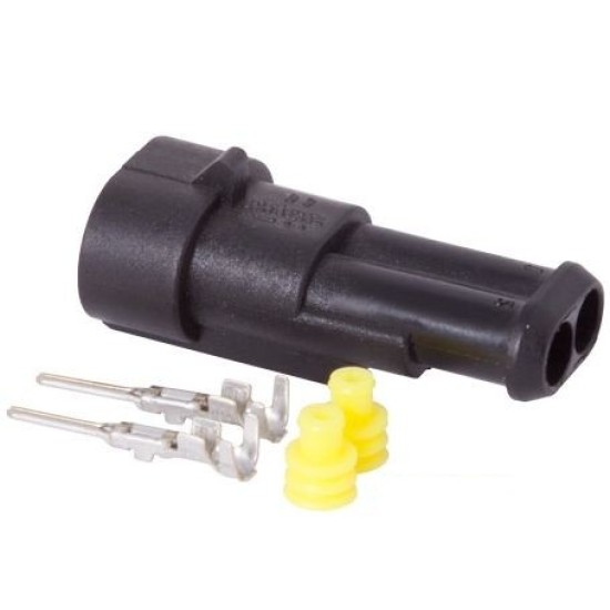 SuperSeal 2 Way Waterproof Female Connector