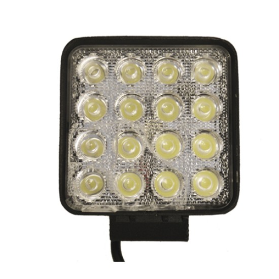 LED WORKLAMP 10-30V 48W  - 16x3W 3800lm FLOOD IP67