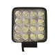 LED WORKLAMP 10-30V 48W  - 16x3W 3800lm FLOOD IP67