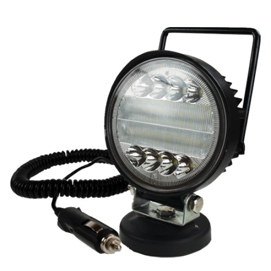 Magnetic 12/24V 30W LED Work Light