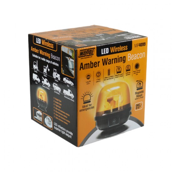12/24V LED Wireless Amber Warning Beacon