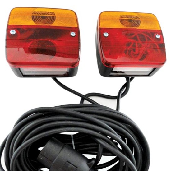 Magnetic Trailer Lamps 7.5M Cable(Bulb)