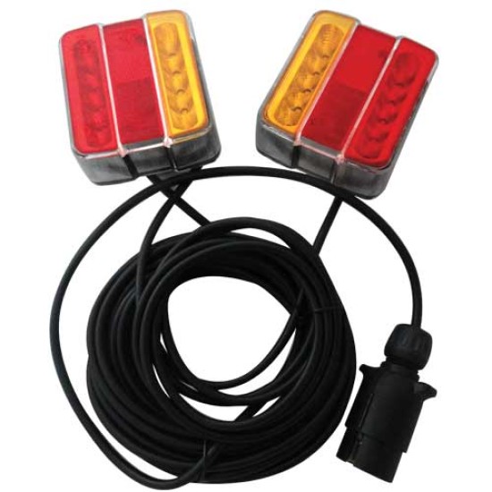 Led Magnetic Trailer Lights 12m Cable