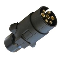 7-pin plug with spade connectors 7-pin plug with spade connectors