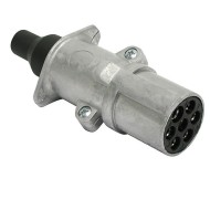 24N 7 PIN ALUMINIUM PLUG 24N 7 PIN ALUMINIUM PLUG