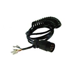 7 Pin Trailer Connecting Lead with Spade Terminals