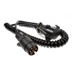 Curly extension lead 2.5m. long