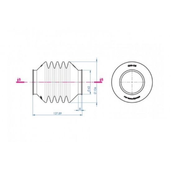 AL-KO 90s coupling bellows