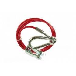 Breakaway Cable PVC Red 1m X 3mm (Clevis)