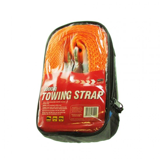 4000kg Heavy Duty Recovery Towing Strap