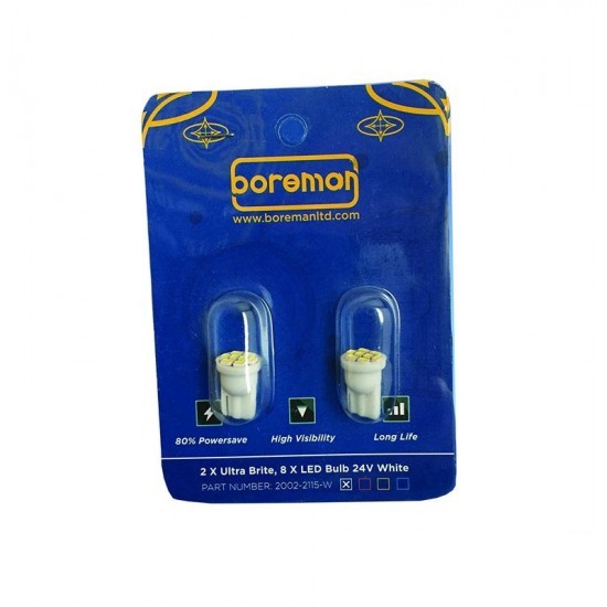 Ultra Brite 8 X LED Bulb 24V