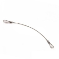 Retaining wire with PVC sleeve