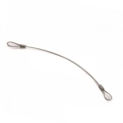 Retaining wire with PVC sleeve