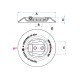 Round Surface Mount Lashing Ring