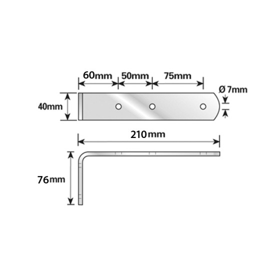 Heavy-Duty Mudguard Bracket 