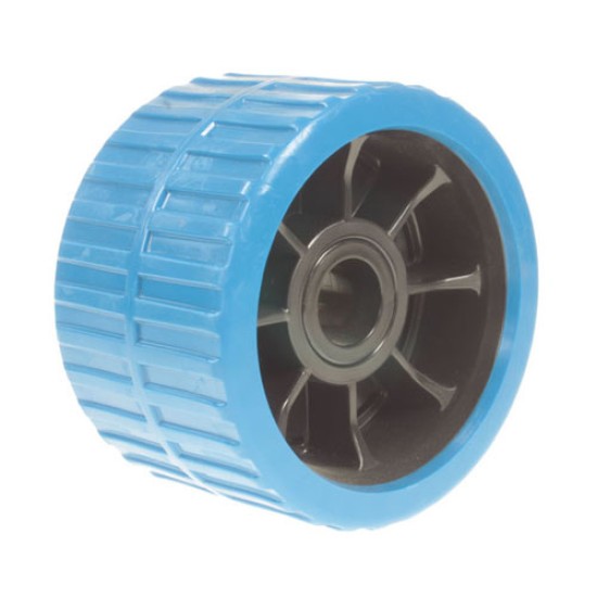 Blue Ribbed Wobble Roller (Non Mark)