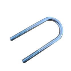 Ifor Williams Round U-Bolt 52 x 150mm Two Leaf Spring,