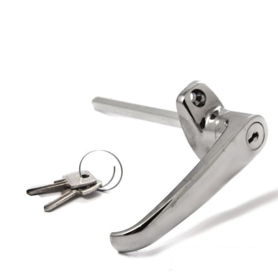 Van door lock, L-handle 