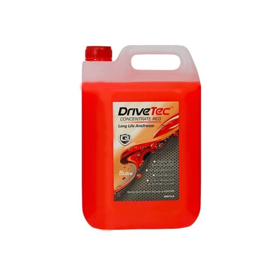 DRIVETEC RED ANTIFREEZE & COOLANT 5L