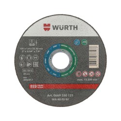 Wurth Red Line Cutting Disc for Stainless Steel