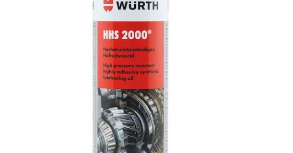 Wurth Adhesive Lubricant Grease Spray HHS 2000 500ml