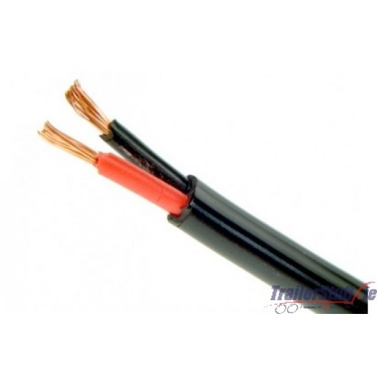 2 Core Cable 2x2mm² 17amp - 30m Roll
