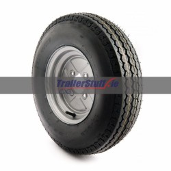 5.00-10, 6 ply, 4 on 4" PCD wheel assembly 