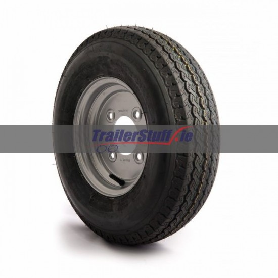 5.00-10, 6 ply, 4 on 5.5" PCD wheel assembly