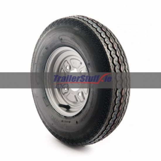 4.80/4.00-8", 6 ply, 4 on 4" PCD wheel assembly 