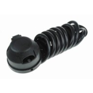13 Pin 12V Prewired Socket + Mounting Plate Bk 13 Pin 12V Prewired Socket + Mounting Plate Bk