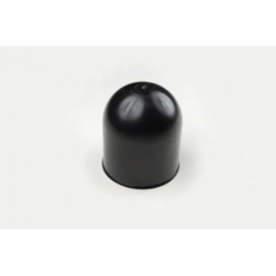 Towball cap, black plastic 