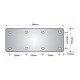 8 Hole Suspension Unit Mounting Plate