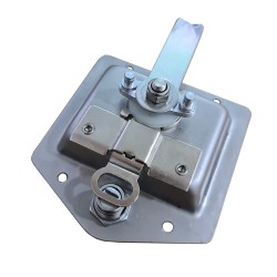 T Handle Latch & Lock S/S Steel Flush Mount