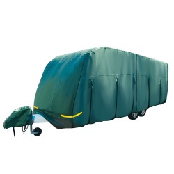 CARAVAN COVER - APPROX. 4.1m (14′) PREMIUM GREEN 4-PLY