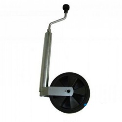 SODISE - Roue jockey jante acier 48mm course de 170mm 150kg - 16549