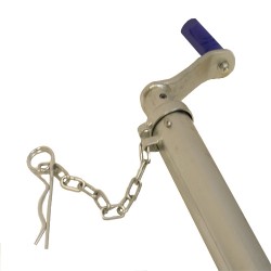 48MM 750KG HEAVY DUTY SERRATED JOCKEY WHEEL