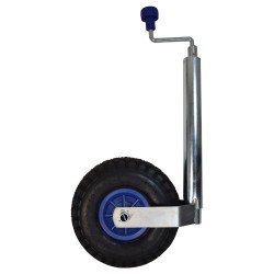 48mm. pneumatic  jockey wheel 