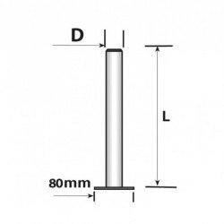 600 x 42mm PROPSTAND