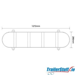 247 50" LED Amber Warning Beacon Light Bar