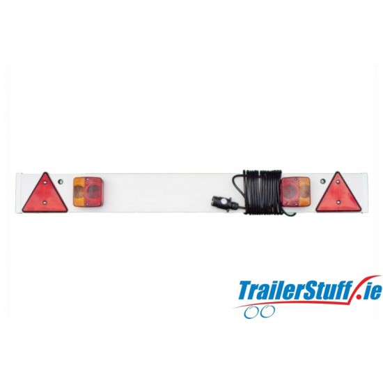 Trailer Light Board 4ft with 10m cable and fog lamp 