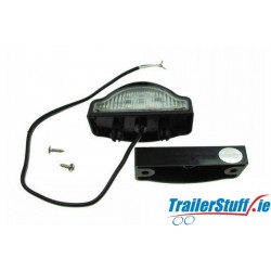 10-30V LED NUMBERPLATE LAMP + CABLE & CLIP-BASE