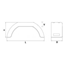 14″ Single Plastic Mudguard 