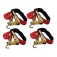 4 x Over Circumference Wheel Lashing Straps **FREE CARRIAGE online only**