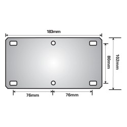 Knott-Avonride 350 kg. standard suspension units