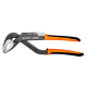 ERGO™ Extra Wide Jaw Slip Joint Water Pump Plier with Dual-Component Handles and Phosphate finish