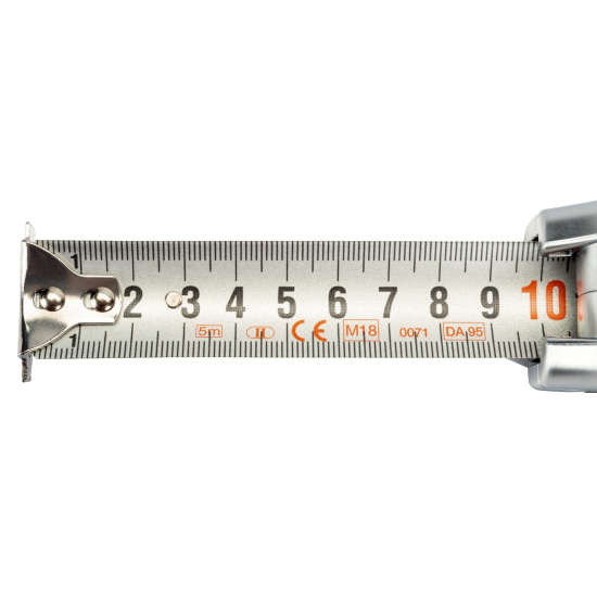 Double-Sided Measuring Tape with Rubber Grip